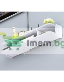 Многофункционален cтенна етажерка и поставка за рутер